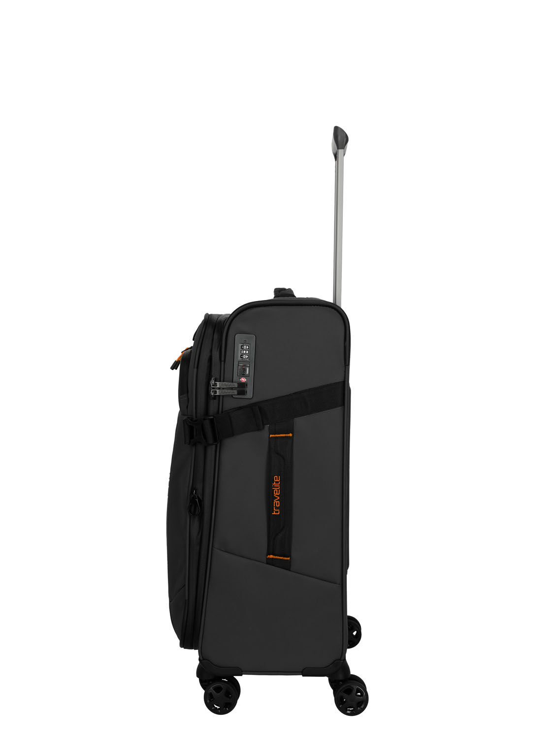 Travelite BRIIZE Trolley M 4-Rollen Schwarz