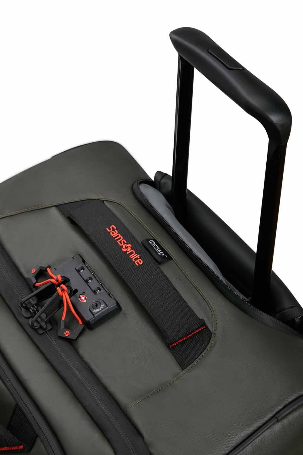 Samsonite Ecodiver Reisetasche/Rucksack mit Rollen 55cm + GRATIS HOTELGUTSCHEIN Climbing Ivy Samsonite Ecodiver Reisetasche/Rucksack mit Rollen 55cm + GRATIS HOTELGUTSCHEIN Climbing Ivy