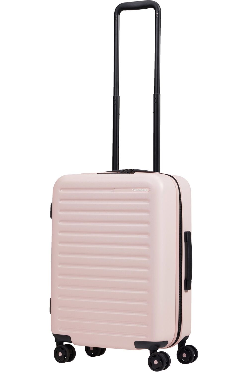 Samsonite Stackd Trolley mit 4 Rollen erweiterbar 55cm + GRATIS HOTELGUTSCHEIN Rose