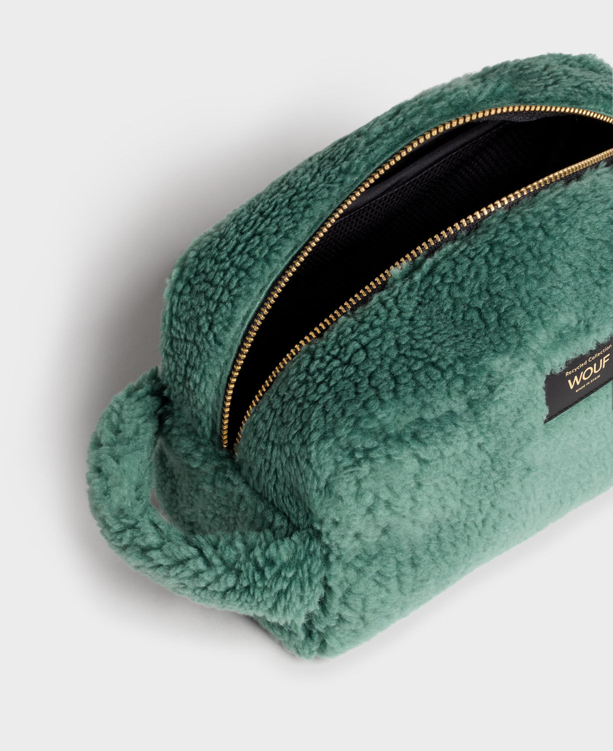 Wouf Teddy Collection Toiletry Bag Moss