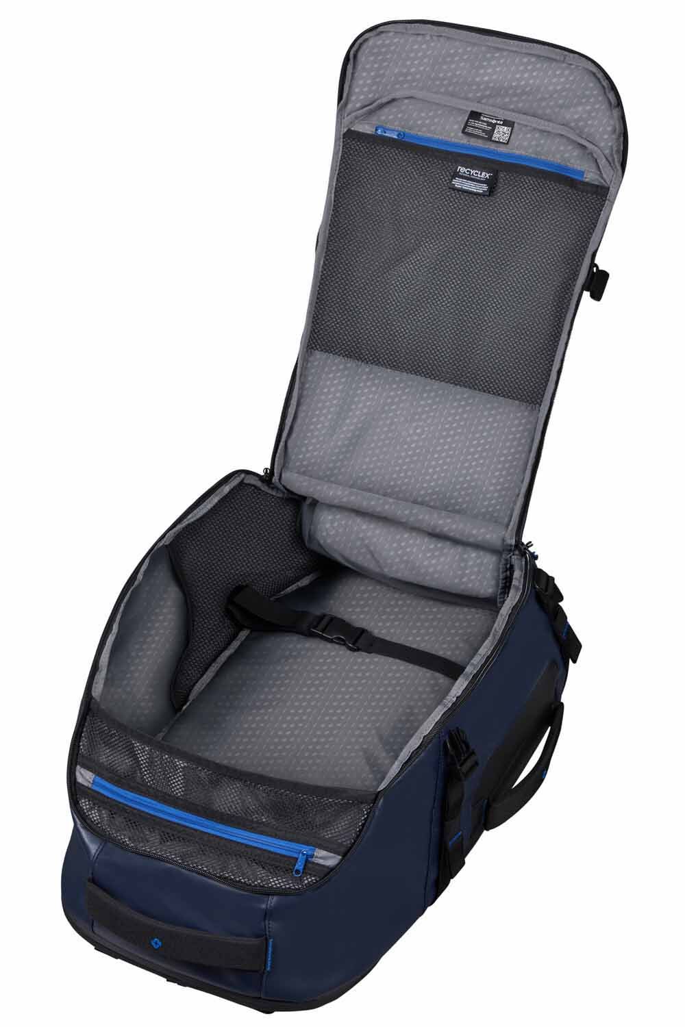 Samsonite Ecodiver Reise-Rucksack M 55L mit 17.3" Laptopfach + GRATIS HOTELGUTSCHEIN Blue Nights