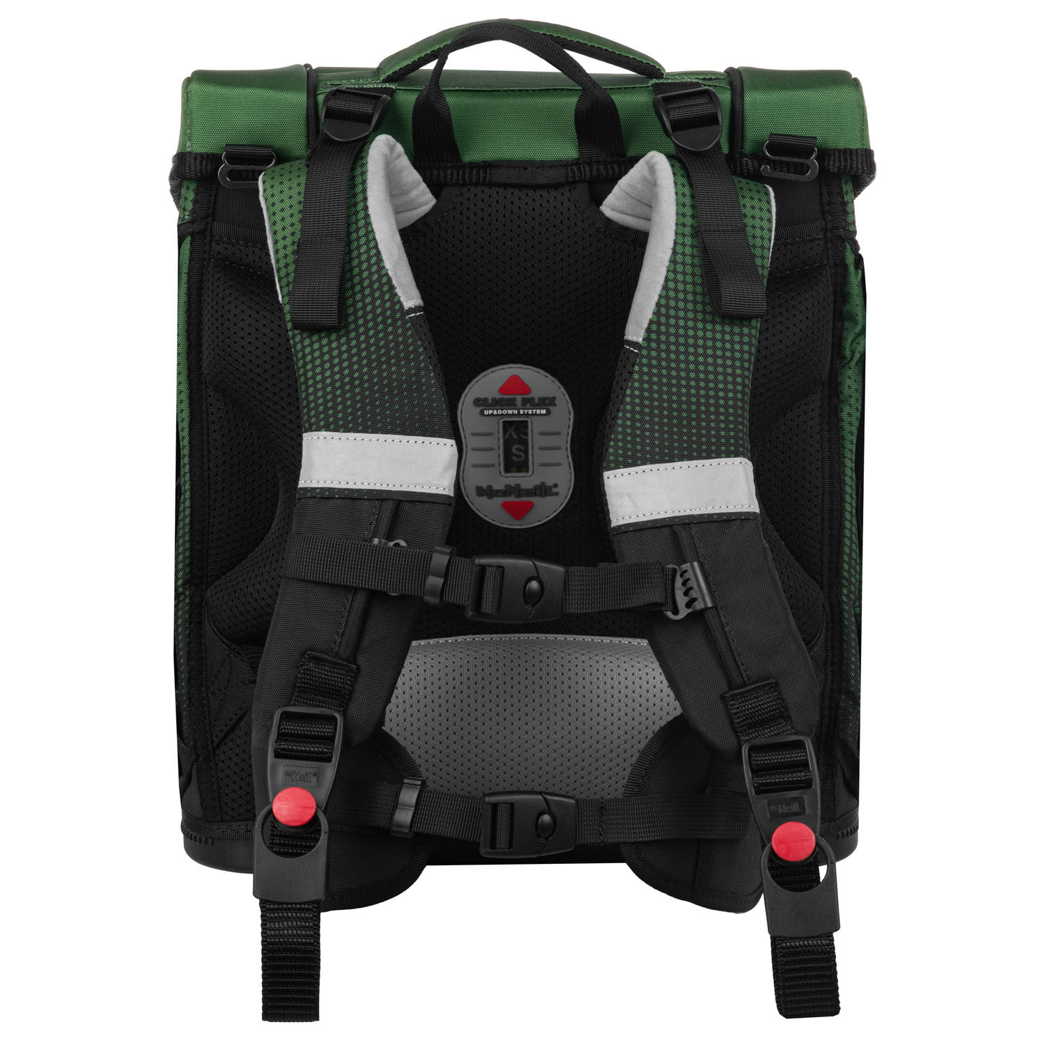 McNeill Perfecto Kollektion 2025 -Schulranzen-Set 5tlg., Gradient Grass