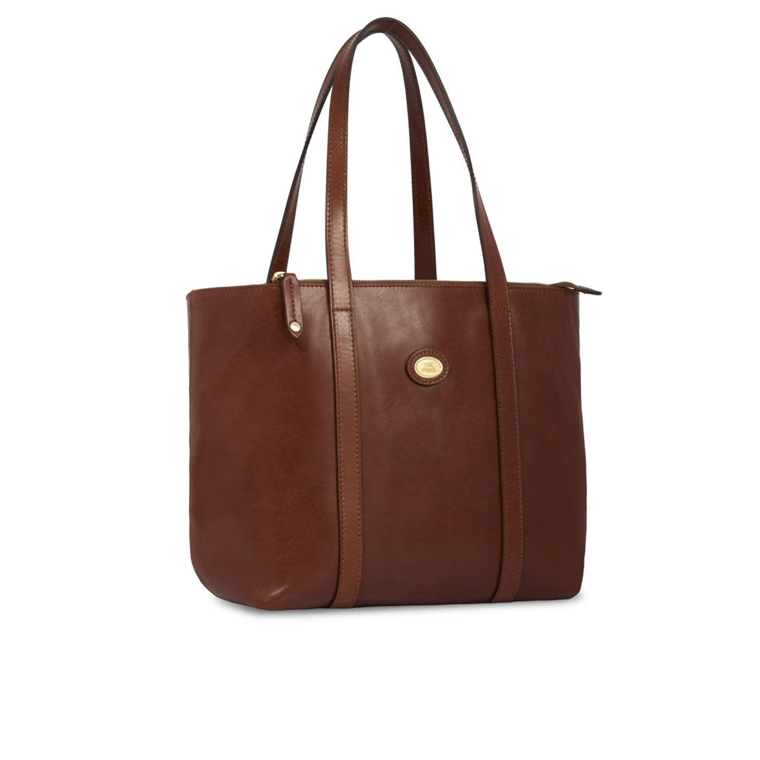 The Bridge Story Donna Shopping Bag -04275101 Braun/Gold