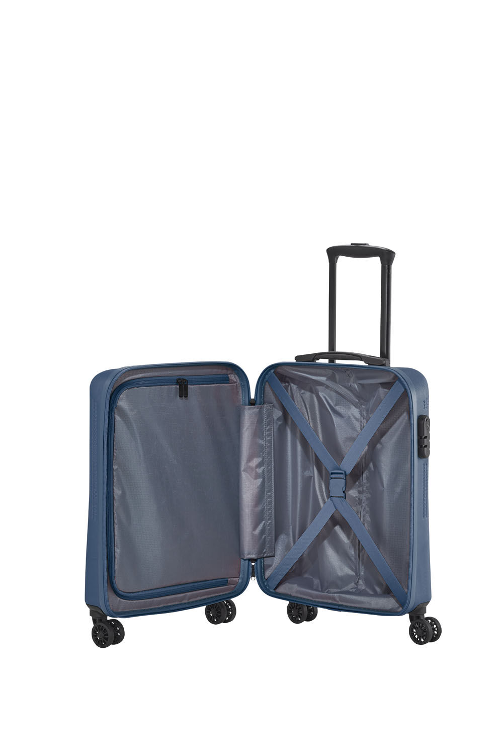 Travelite BALI Trolley S 4-Rollen Blau