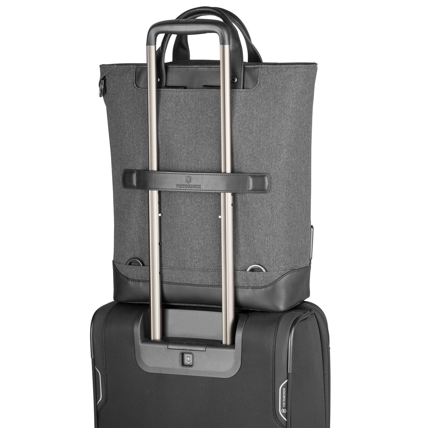 Victorinox Architecture Urban2 2-Way Carry Tote Melange Grey / Black Victorinox Architecture Urban2 2-Way Carry Tote Melange Grey / Black