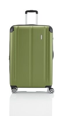 Travelite City Trolley L 4R 77cm erweiterbar grün Travelite City Trolley L 4R 77cm erweiterbar grün