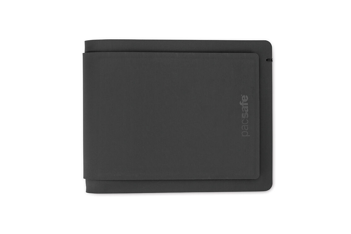 pacsafe RFIDsafe TEC Bifold Plus Geldbörse mit RFID-Schutz Black