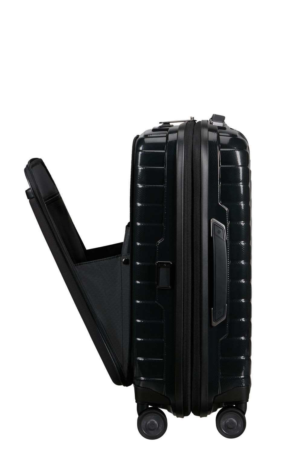Samsonite Proxis Trolley mit 4 Rollen erweiterbar 55cm Exp Easy Access + GRATIS HOTELGUTSCHEIN