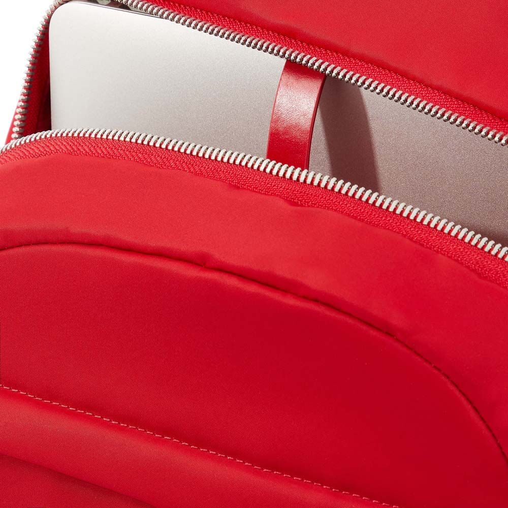 Piquadro PQ-RY Laptoprucksack 13" aus rezykliertem Stoff Rot Piquadro PQ-RY Laptoprucksack 13" aus rezykliertem Stoff Rot