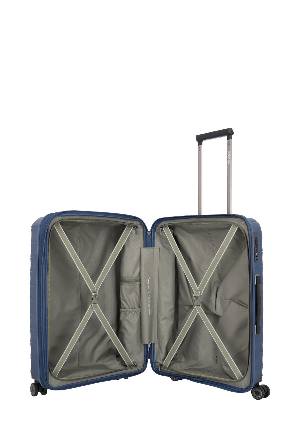 Travelite Mooby Trolley M erweiterbar, 4-Rollen Marine Travelite Mooby Trolley M erweiterbar, 4-Rollen Marine