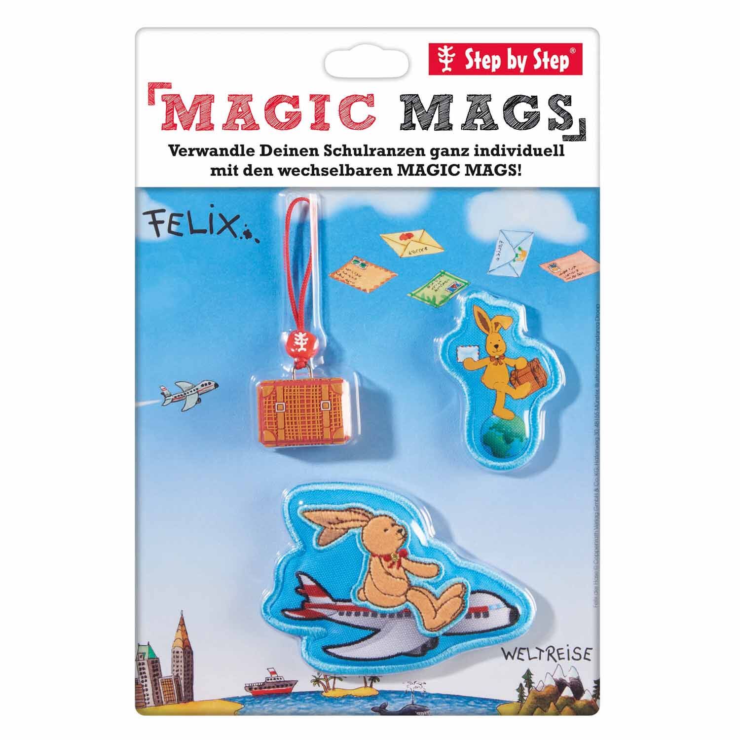 Step by Step MAGIC MAGS Spiegelburg Felix der Hase "Weltreise"
