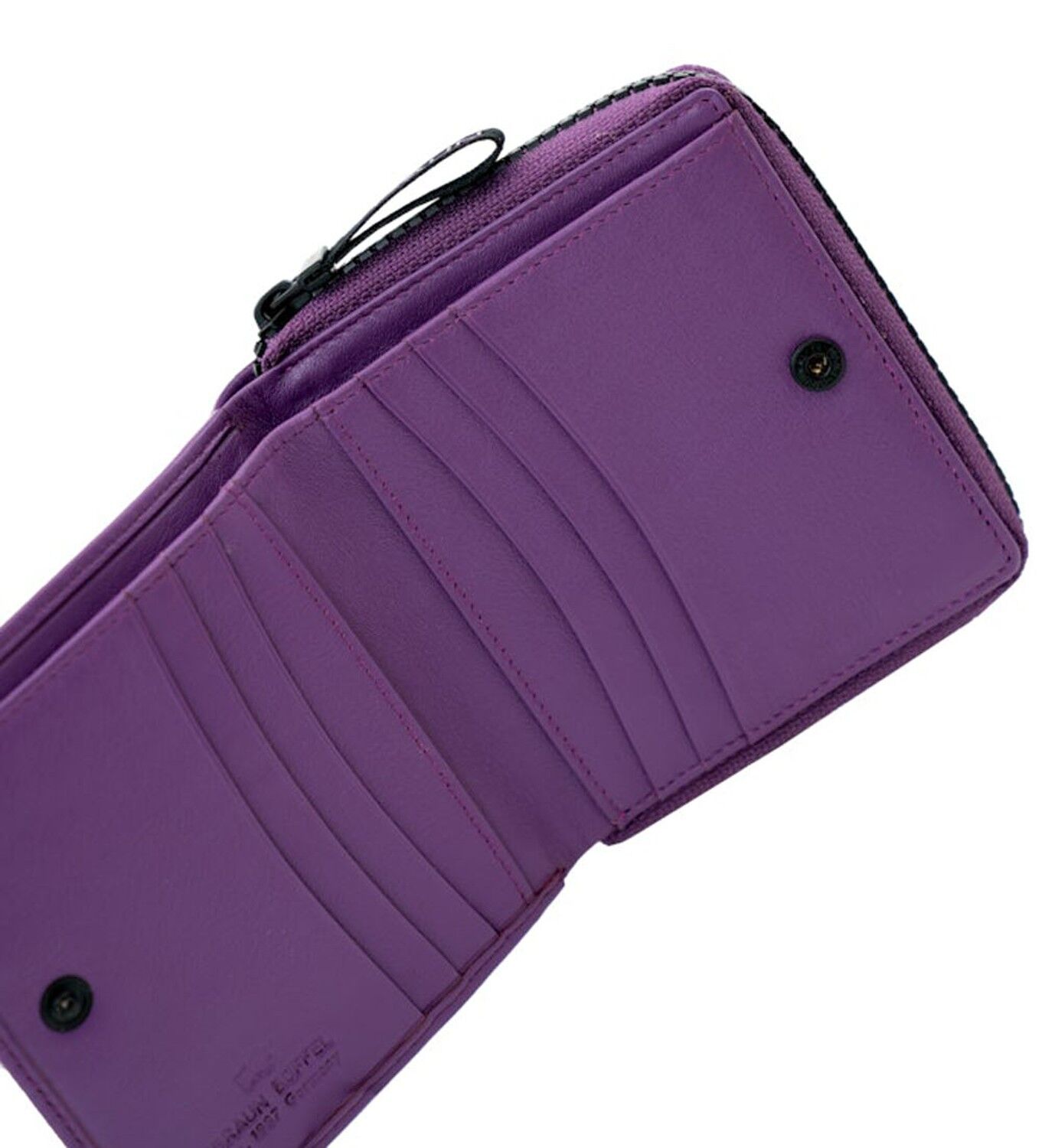 Braun Büffel Capri RFID RV-Geldbörse S 6CS viola Braun Büffel Capri RFID RV-Geldbörse S 6CS viola