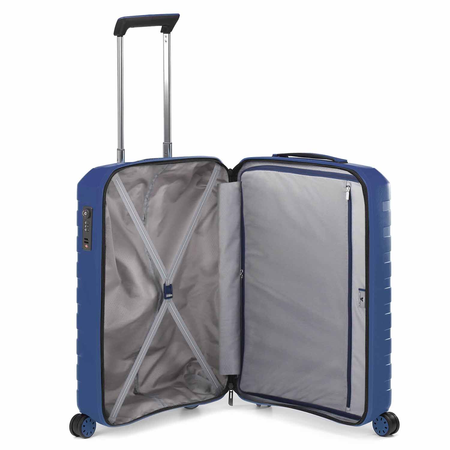 Roncato Box Sport 2.0 Carry-On Spinner 55cm Navy Roncato Box Sport 2.0 Carry-On Spinner 55cm Navy