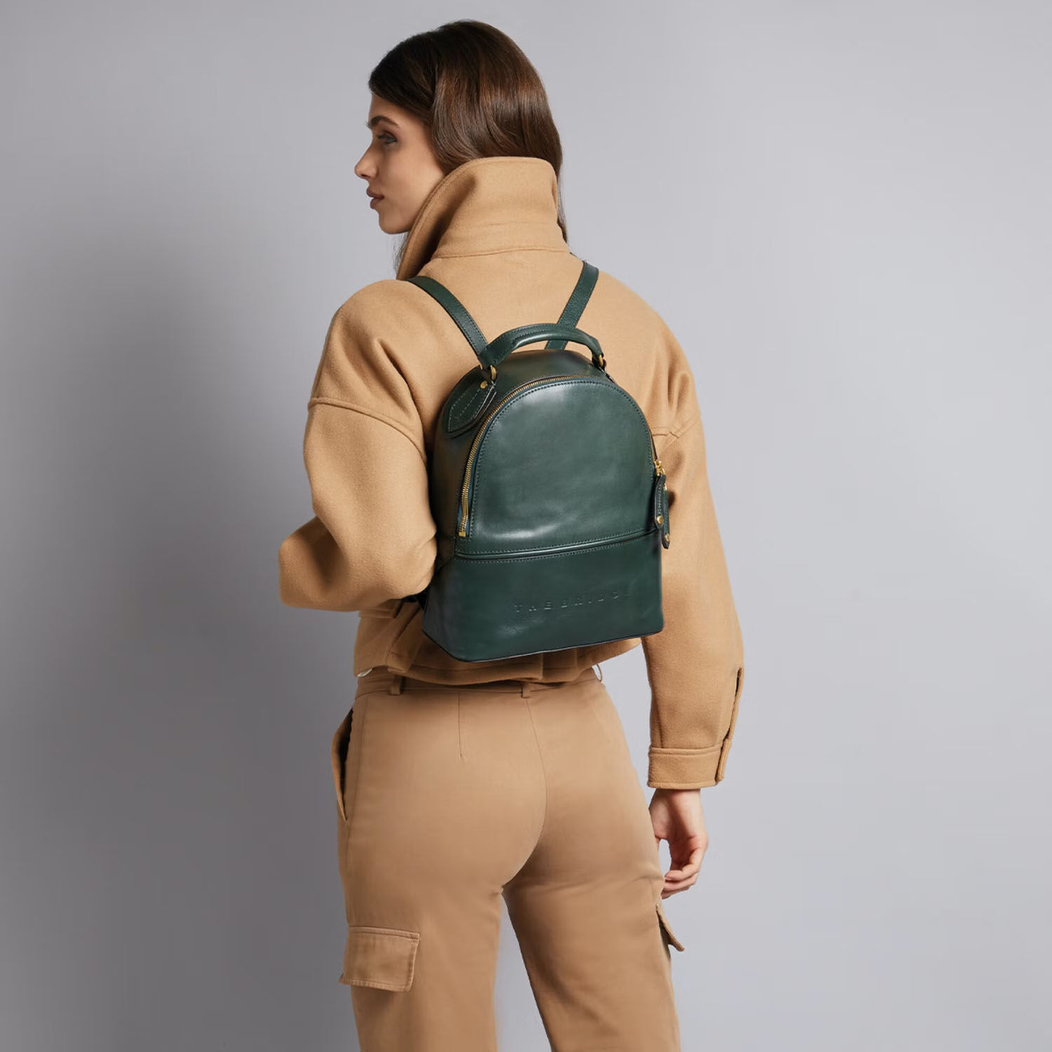 The Bridge Daphne Rucksack -04125301 Malachit/Gold