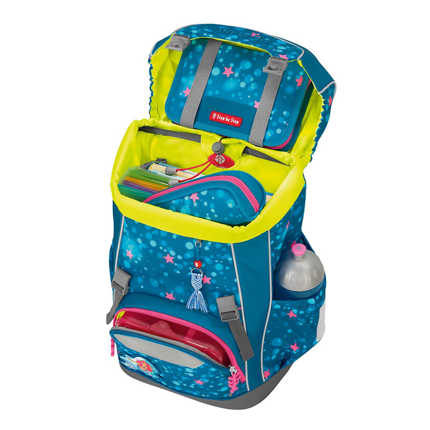 Step by Step GIANT Schulranzen-Set, 5-teilig Mermaid Lola