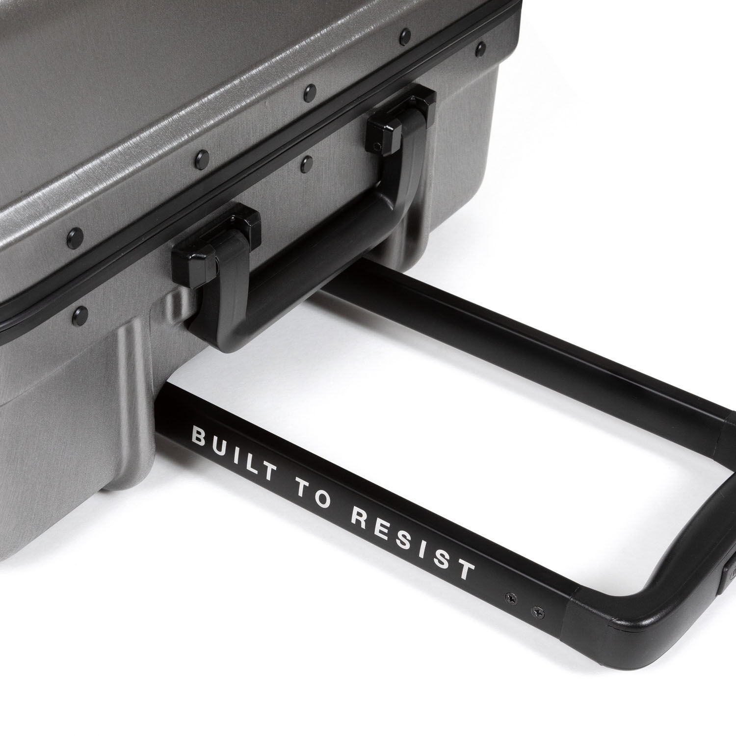 Eastpak RESIST'R CASE M Robuster Hartschalen-Trolley Brushed Metal