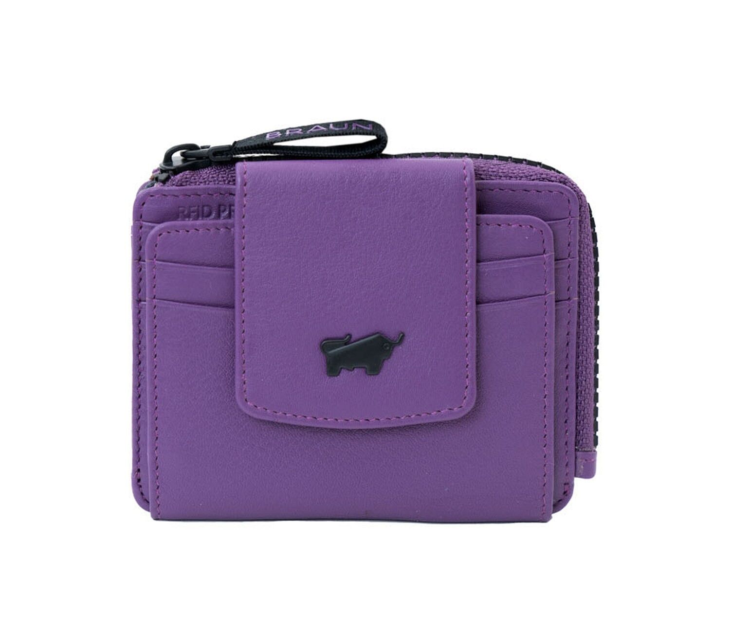 Braun Büffel Capri RFID Kartenbörse 8CS viola