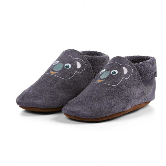 Affenzahn Krabbelschuhe Leder Koala