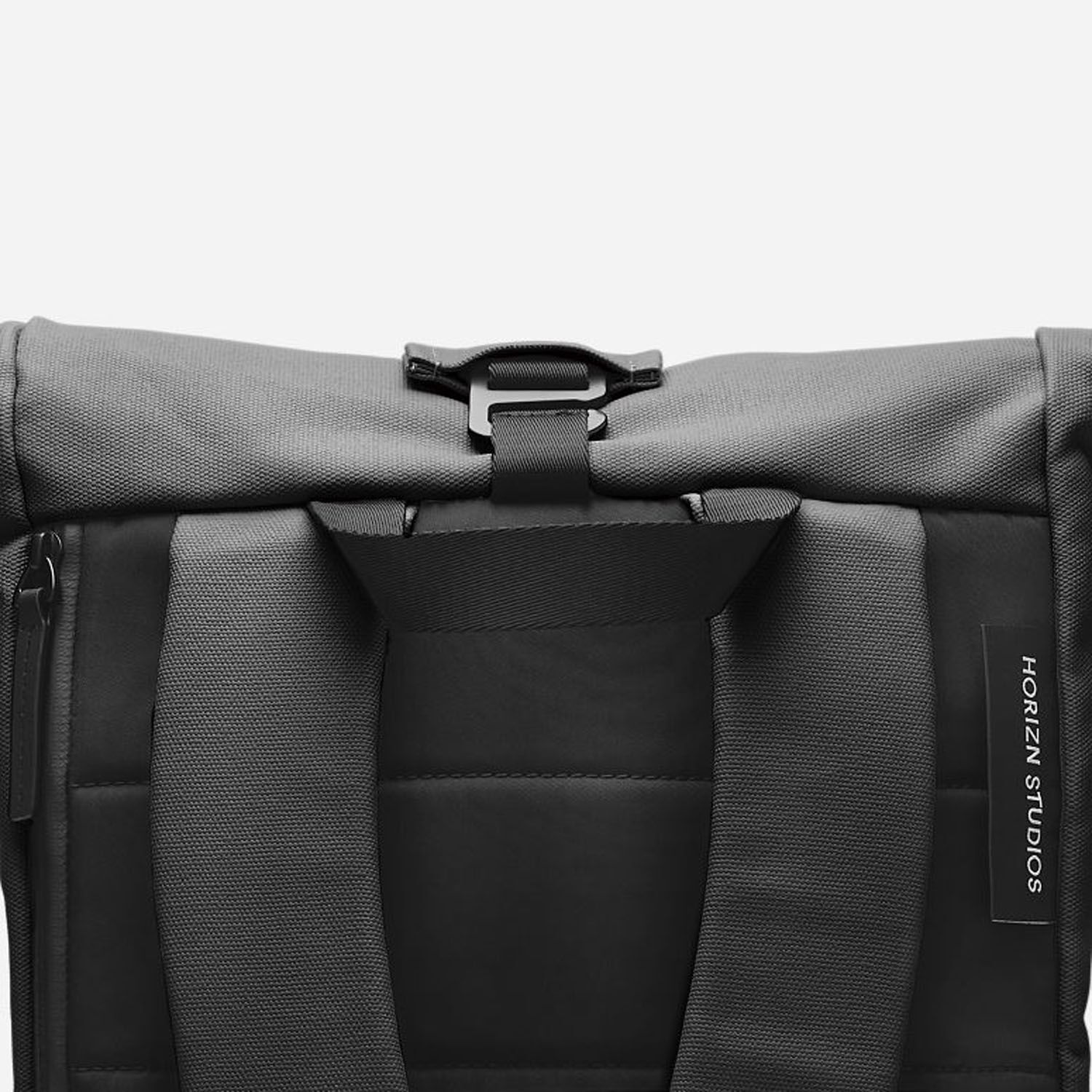 Horizn Studios SoFo Rolltop Backpack erweiterbar All Black