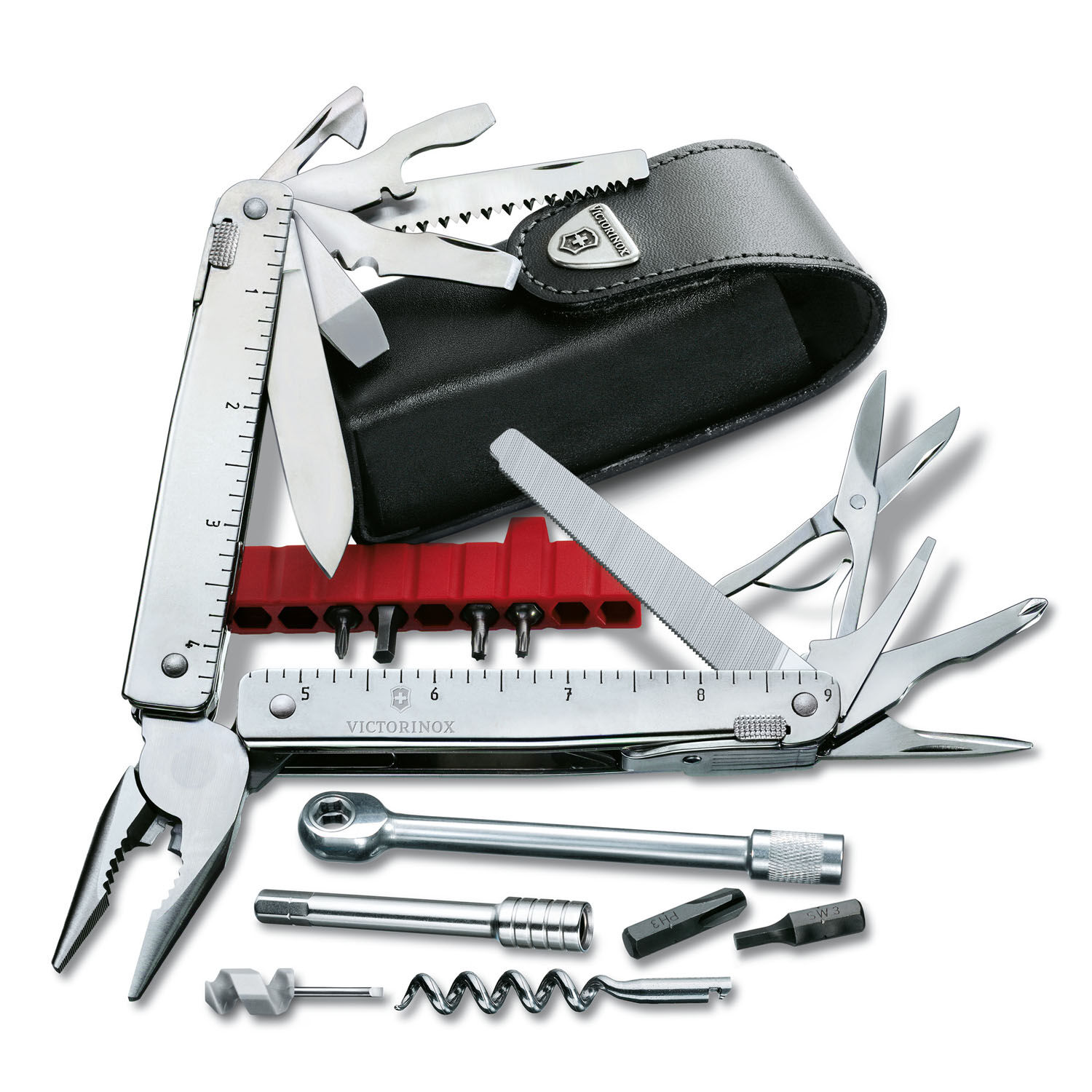Victorinox Swiss Tool X Plus Ratchet silver