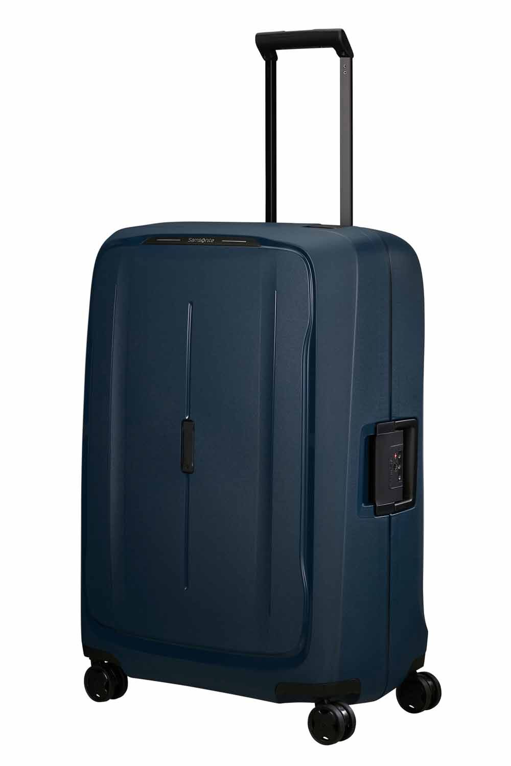 Samsonite Essens Trolley mit 4 Rollen 75cm + GRATIS HOTELGUTSCHEIN Midnight Blue