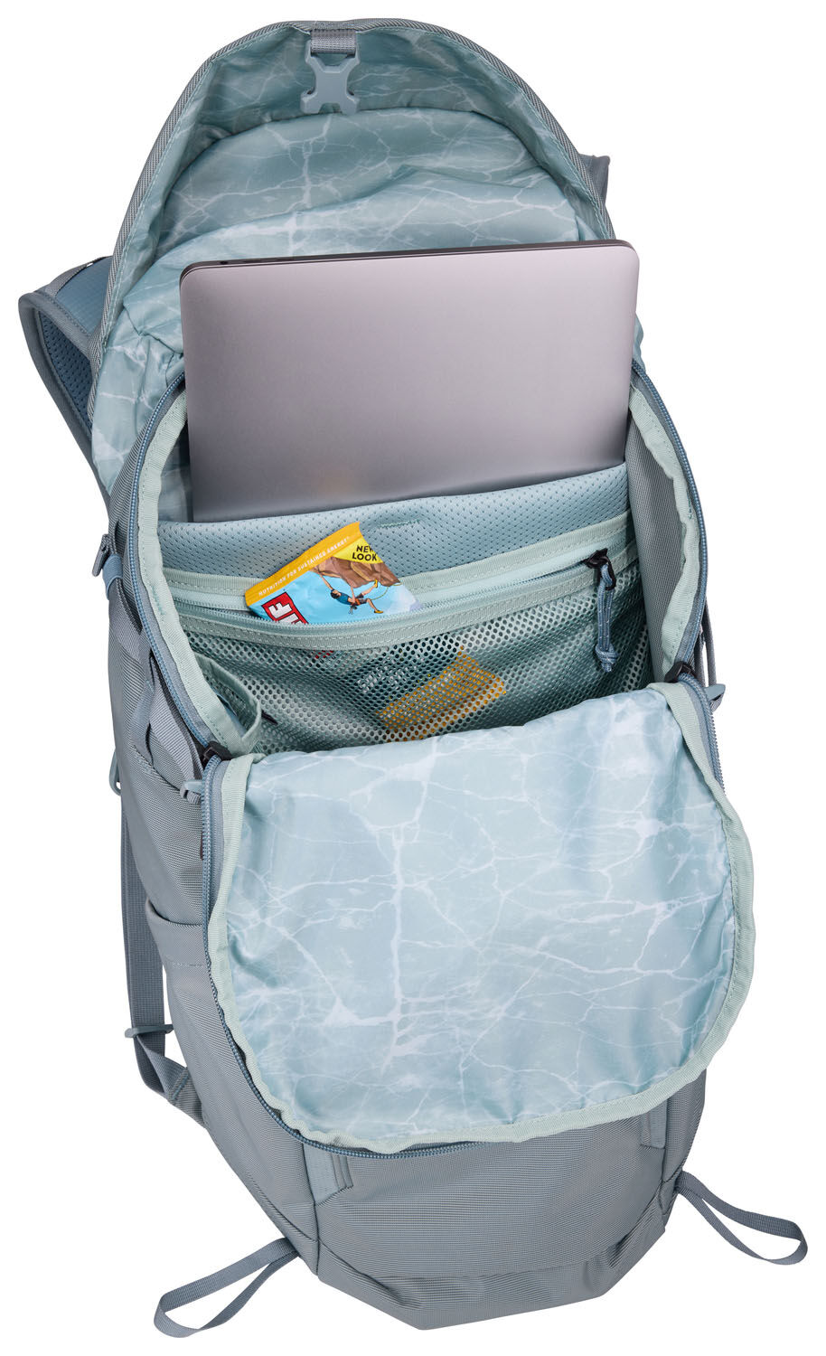 THULE AllTrail Tagesrucksack mit Regenhülle 25L Pond Gray