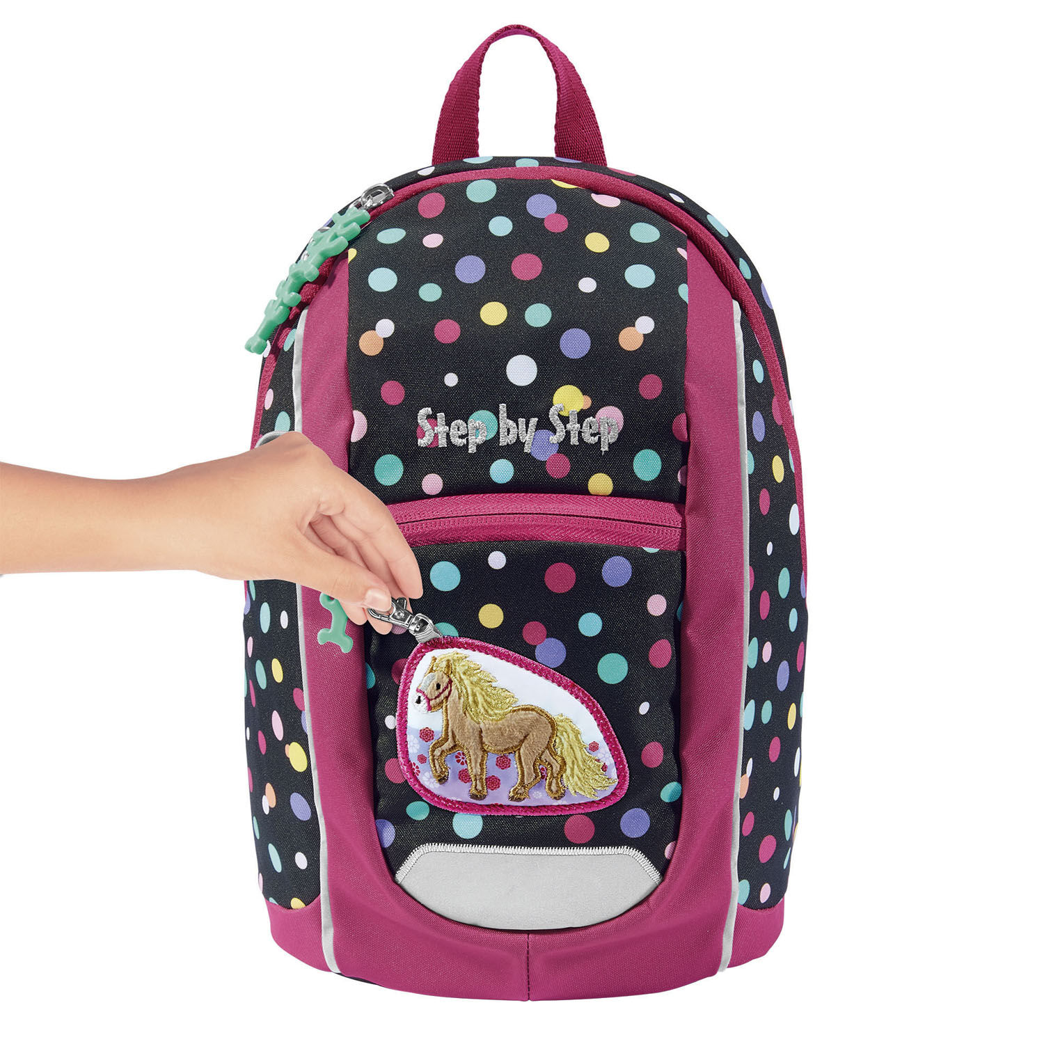 Step by Step Kinderrucksack KIGA MINI Kindergartenrucksack-Set Pony Lotta
