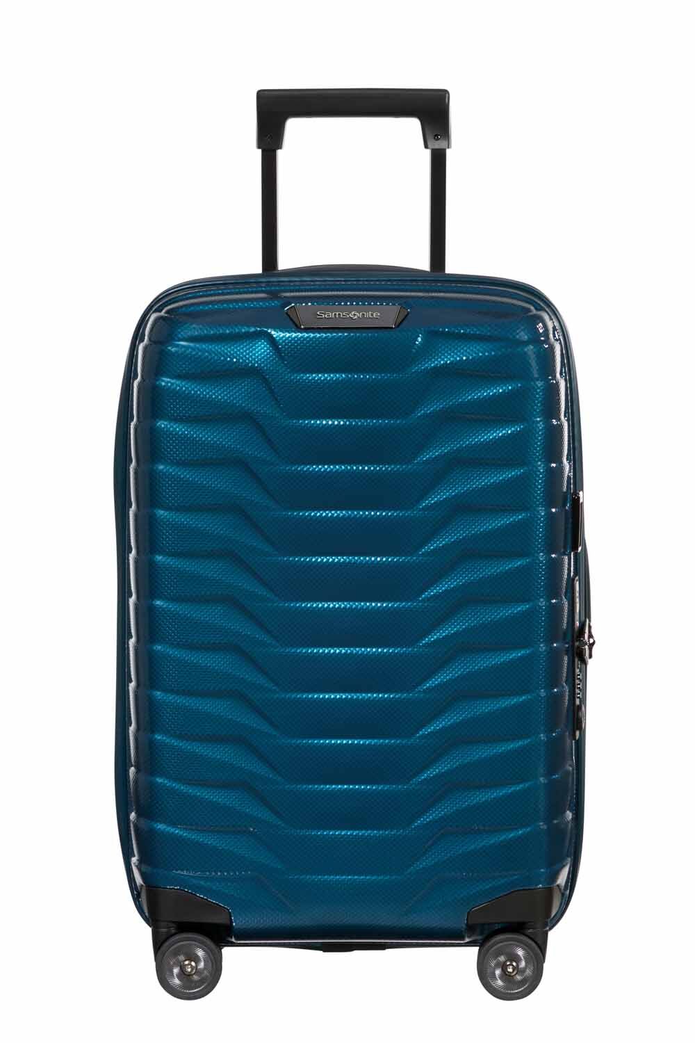 Samsonite Proxis Trolley mit 4 Rollen erweiterbar 55cm (23/26cm) Petrol Blue