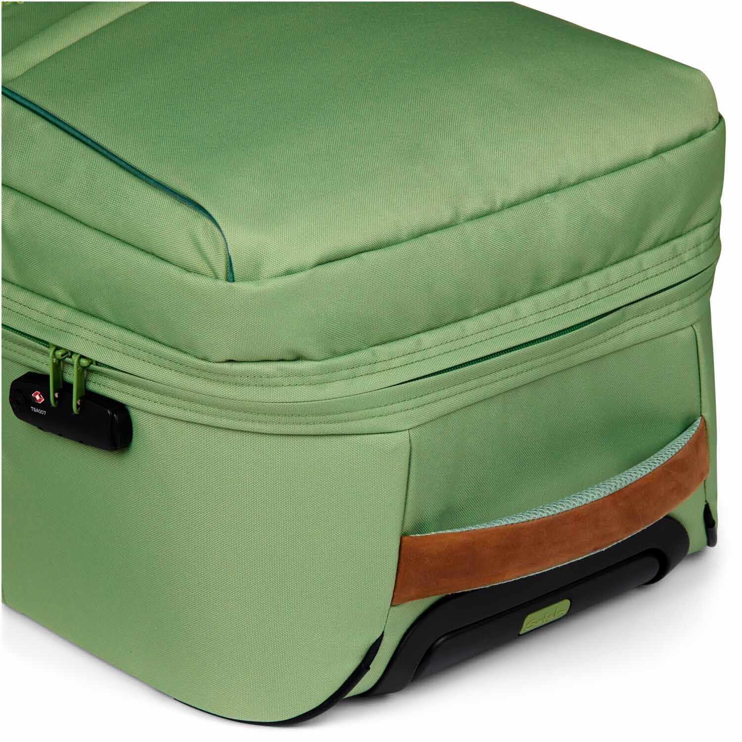 satch Koffer flow M Trolley Pure Jade Green