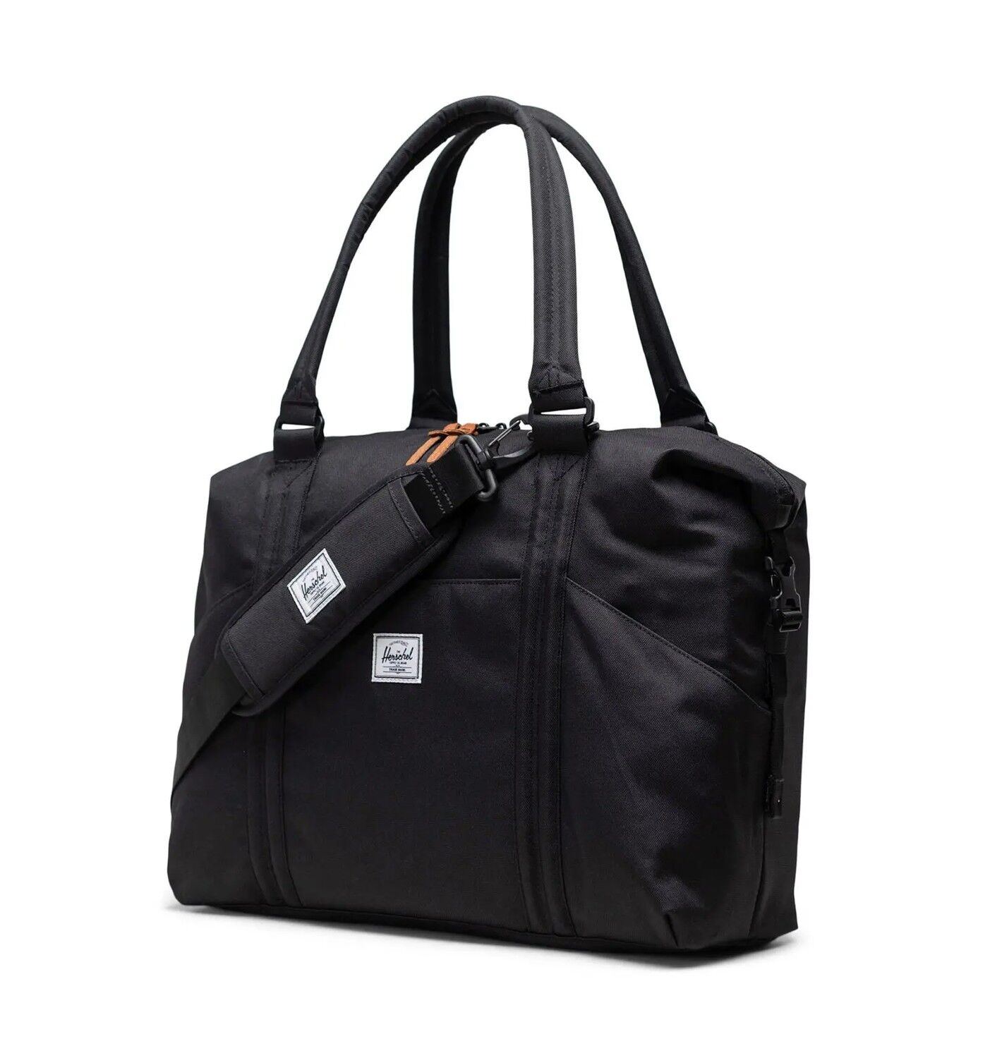 Herschel Strand Duffle Wickeltasche 24L Black Herschel Strand Duffle Wickeltasche 24L Black