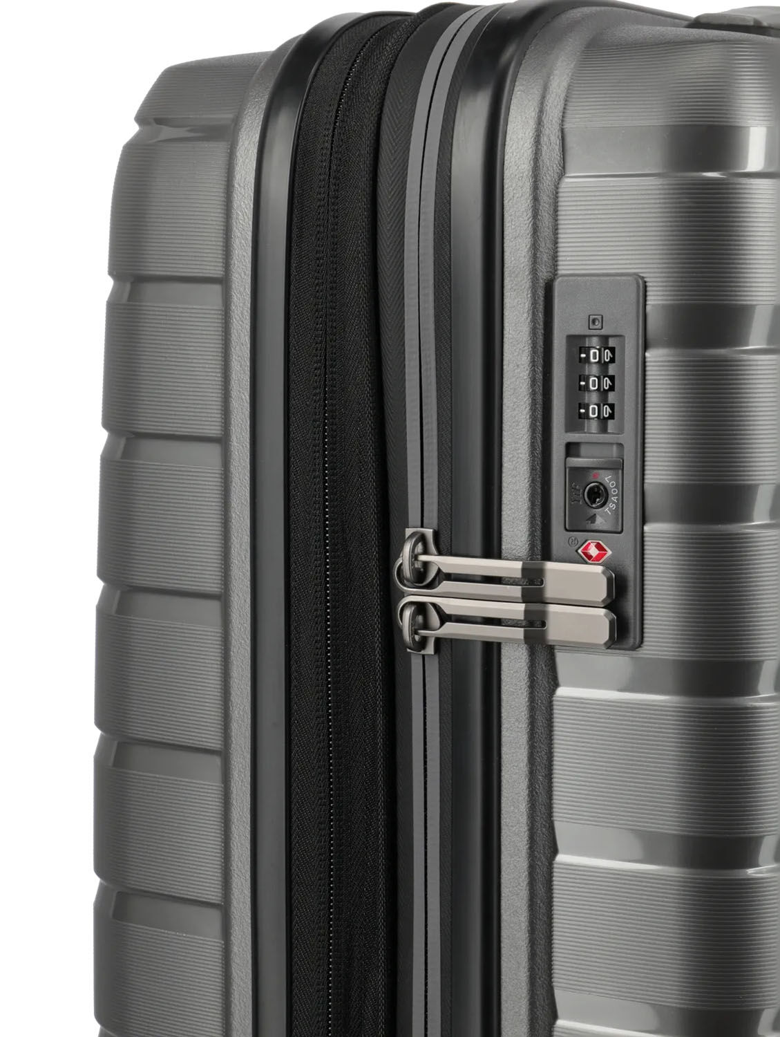 Travelite Air Base Trolley S 4-Rollen, erweiterbar Anthrazit