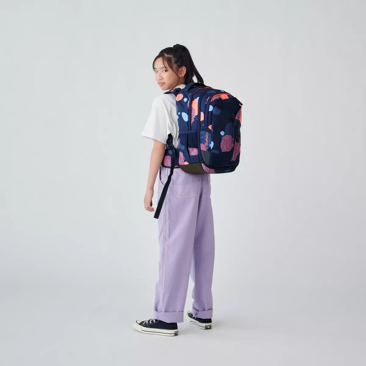 satch match Schulrucksack  Coral Reef