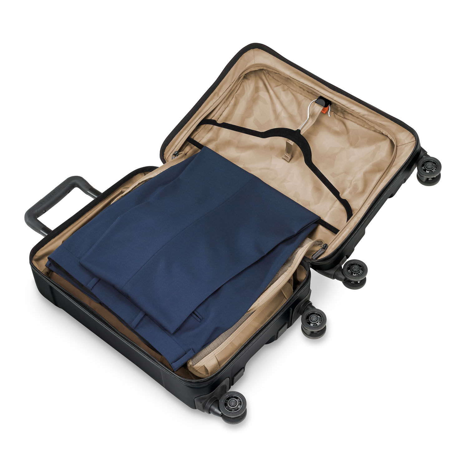 Briggs & Riley Torq International Carry-On 4-Rollen-Trolley with Frontpocket Stealth Briggs & Riley Torq International Carry-On 4-Rollen-Trolley with Frontpocket Stealth