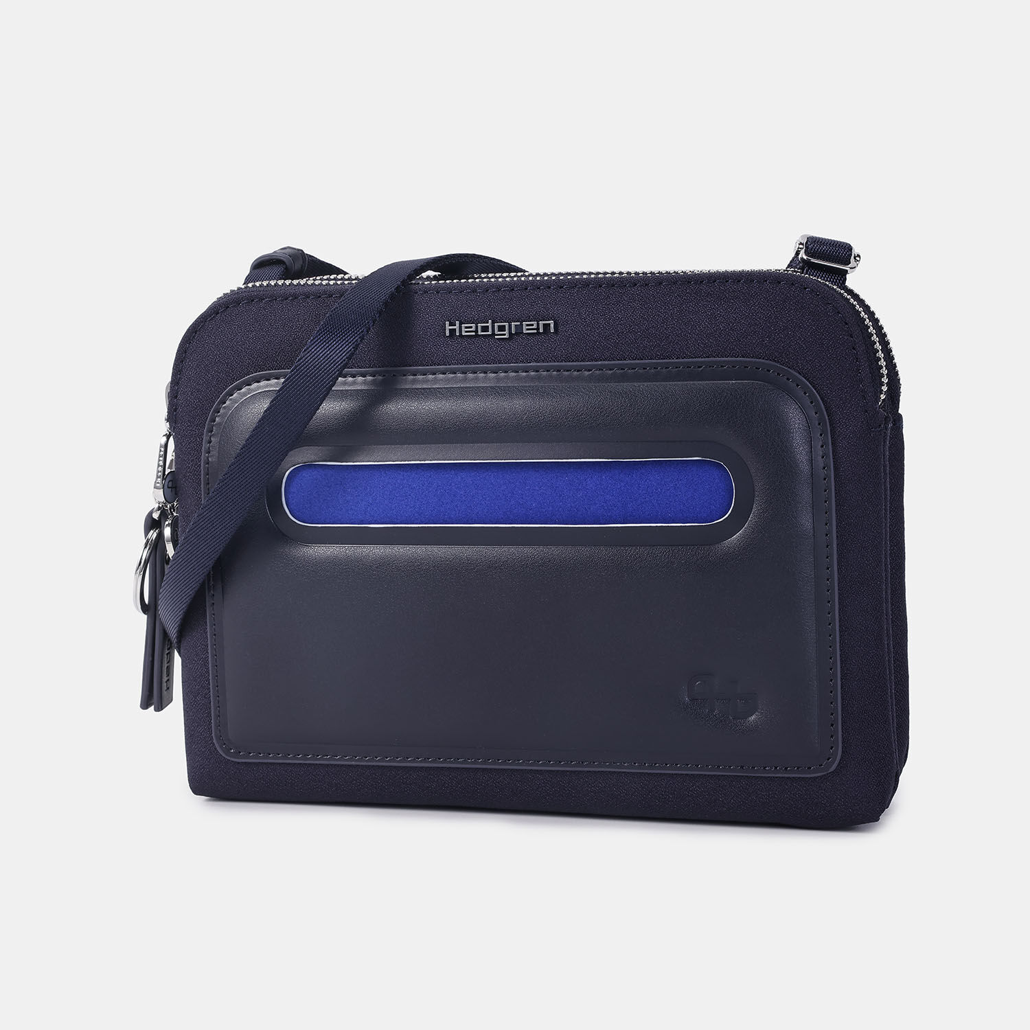 Hedgren Fika DOPPIO Doppelter Crossover + RFID Peacoat Blue Hedgren Fika DOPPIO Doppelter Crossover + RFID Peacoat Blue