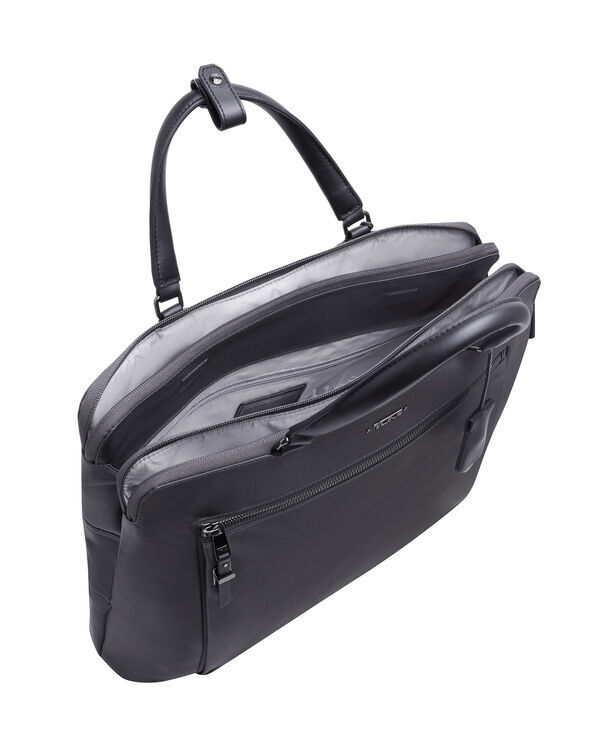 Tumi Voyageur Clare Aktentasche mit Doppelreißverschluss Iron/Black Tumi Voyageur Clare Aktentasche mit Doppelreißverschluss Iron/Black