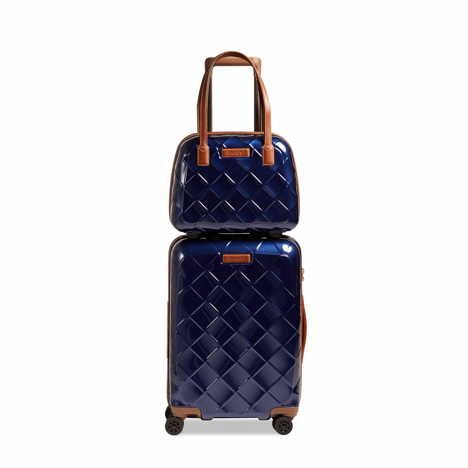Stratic Leather & More Beauty Case blue