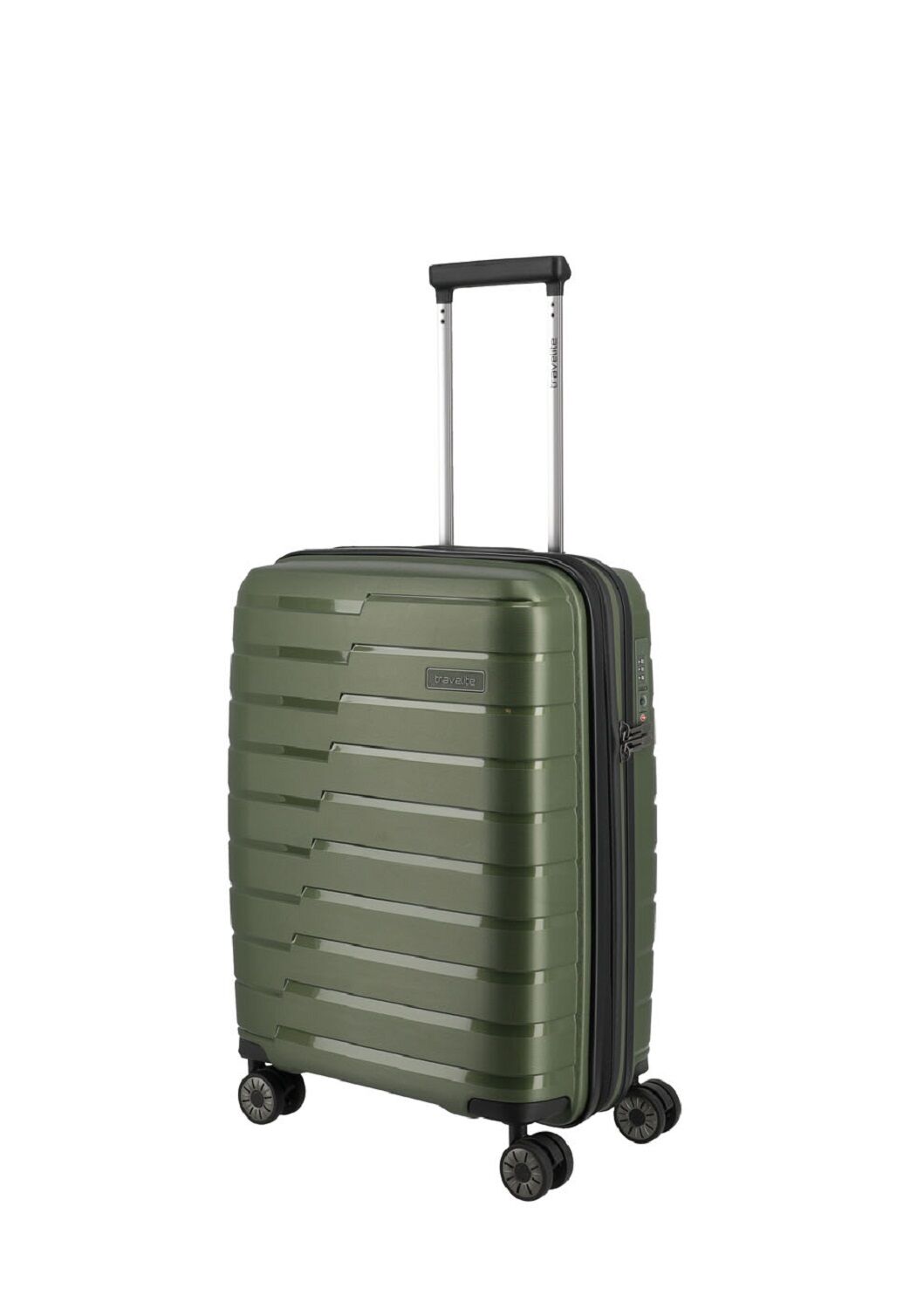 Travelite Air Base Trolley S 4-Rollen, erweiterbar Olive