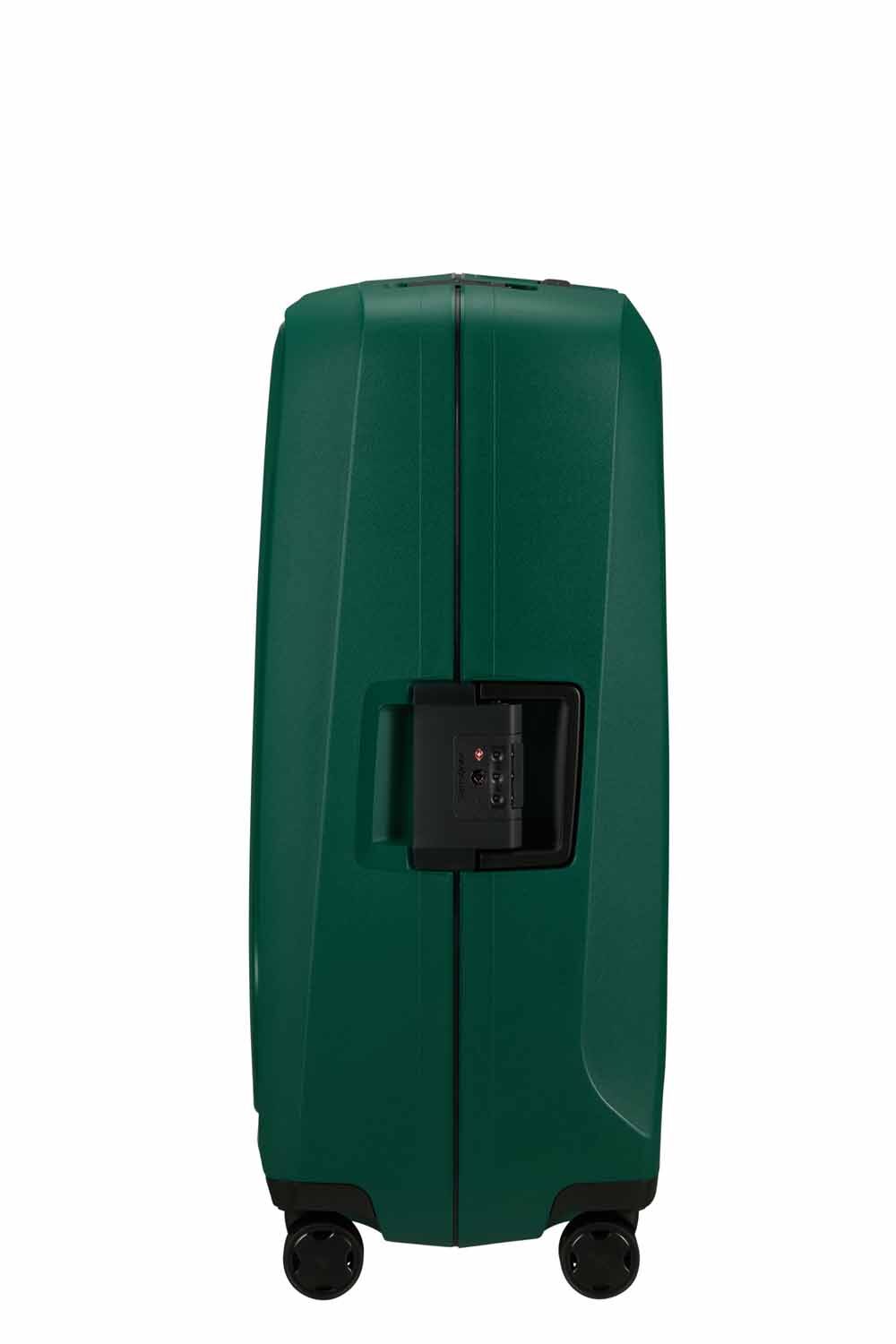 Samsonite Essens Trolley mit 4 Rollen 75cm + GRATIS HOTELGUTSCHEIN Alpine Green