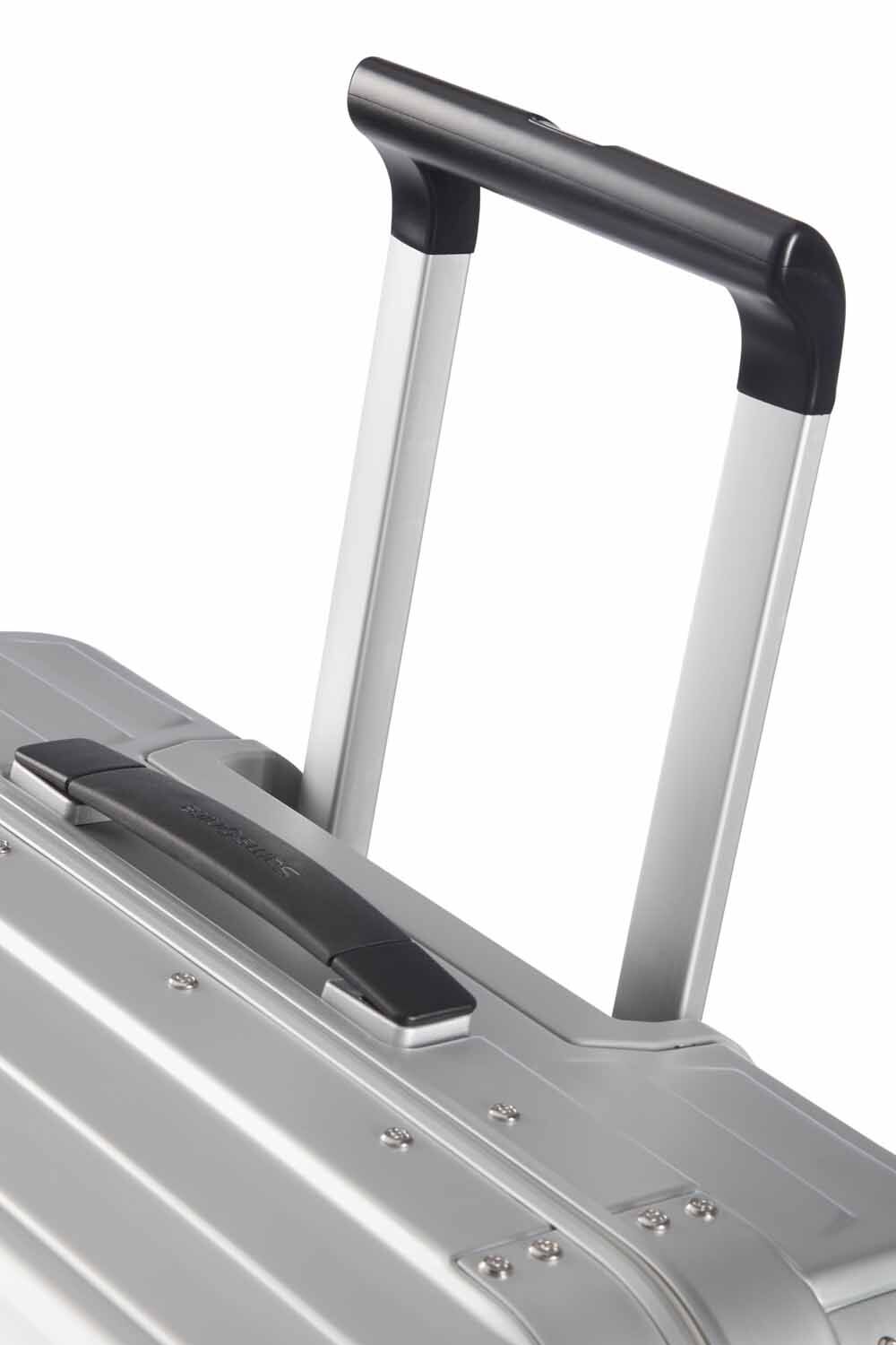 Samsonite Lite-Box Alu Trolley mit 4 Rollen 69cm + GRATIS HOTELGUTSCHEIN Aluminium