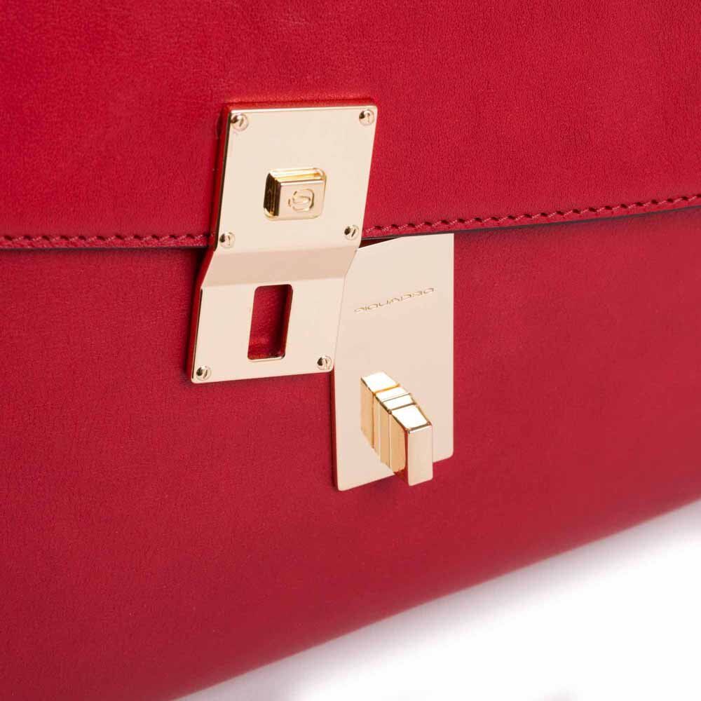 Piquadro DF Damenlaptoptasche für 13,3" Notebook un iPad Pro 12.9" rot