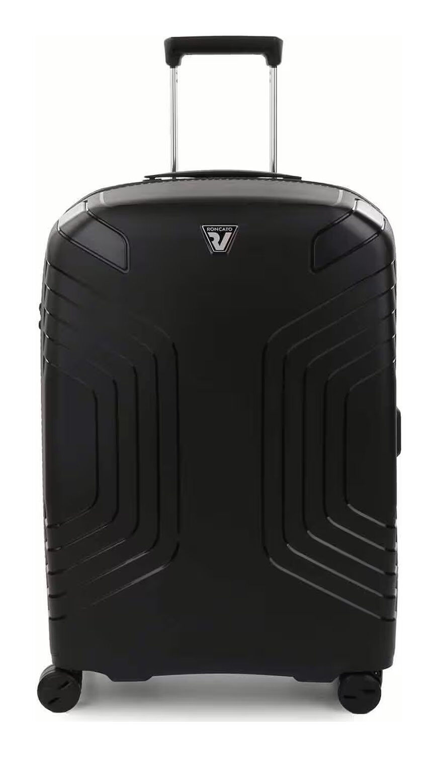 Roncato Ypsilon Mittelgrosser Koffer 4-Rollen 69cm, erweiterbar Schwarz