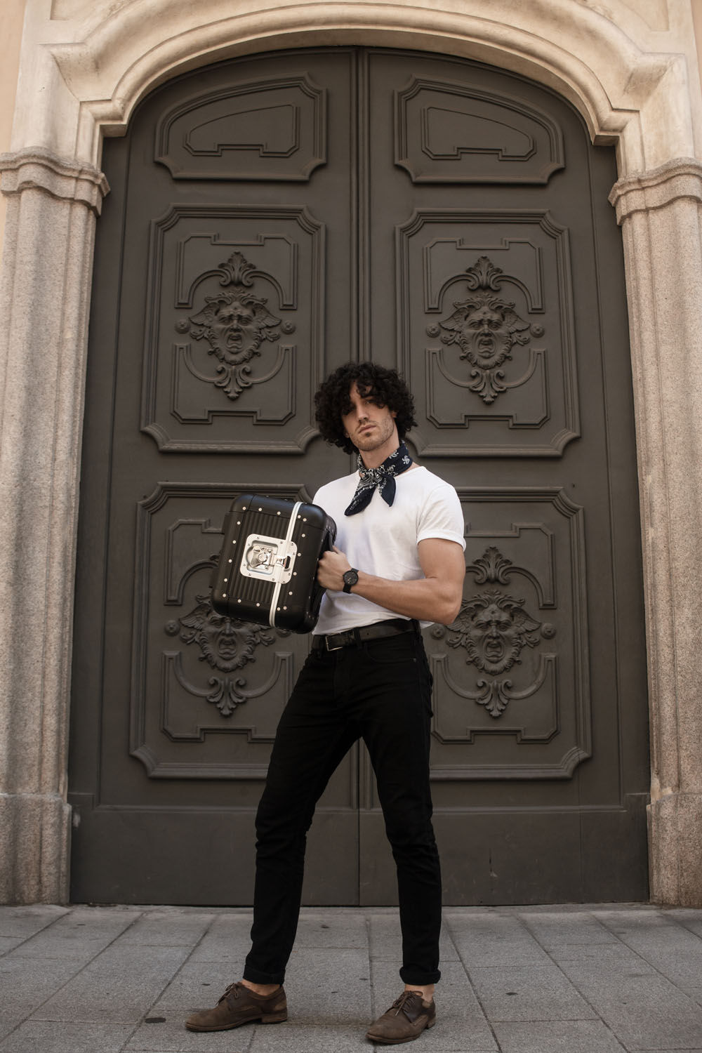 FPM Bank Vanity Case Caviar -Black