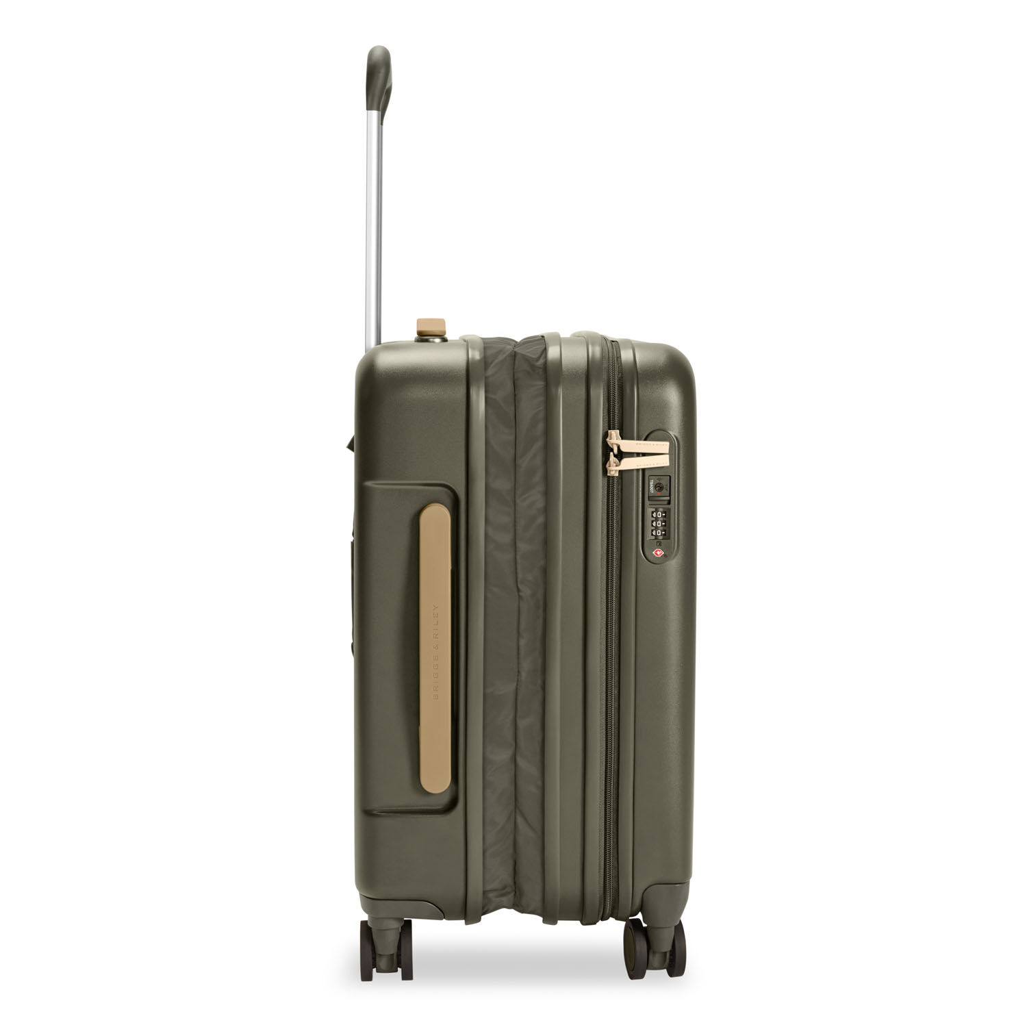 Briggs & Riley Sympatico 3.0 Global 53cm Carry-On Expandable Spinner Olive