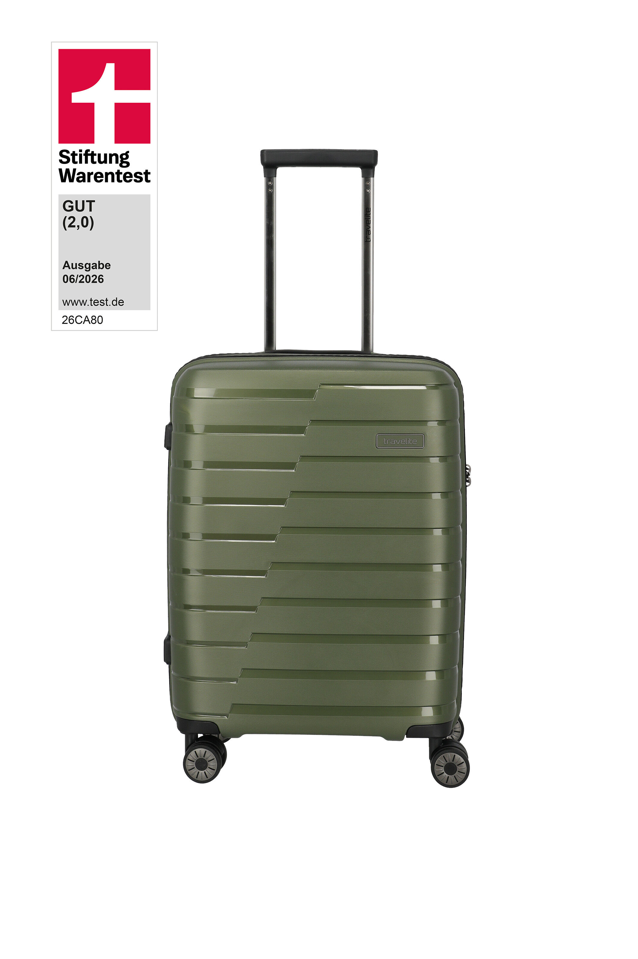 Travelite Air Base Trolley S 4-Rad Olive