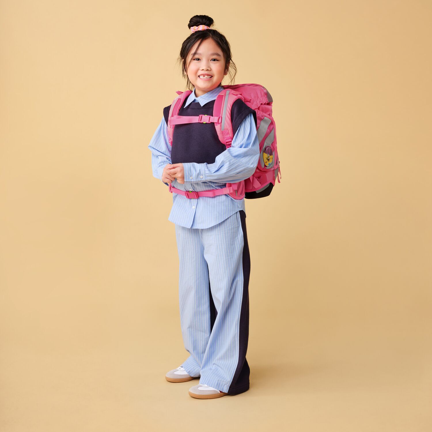 ergobag pack Neo Edition Schulrucksack-Set, 6-tlg. 2025 KuntBärbuntes Einhorn