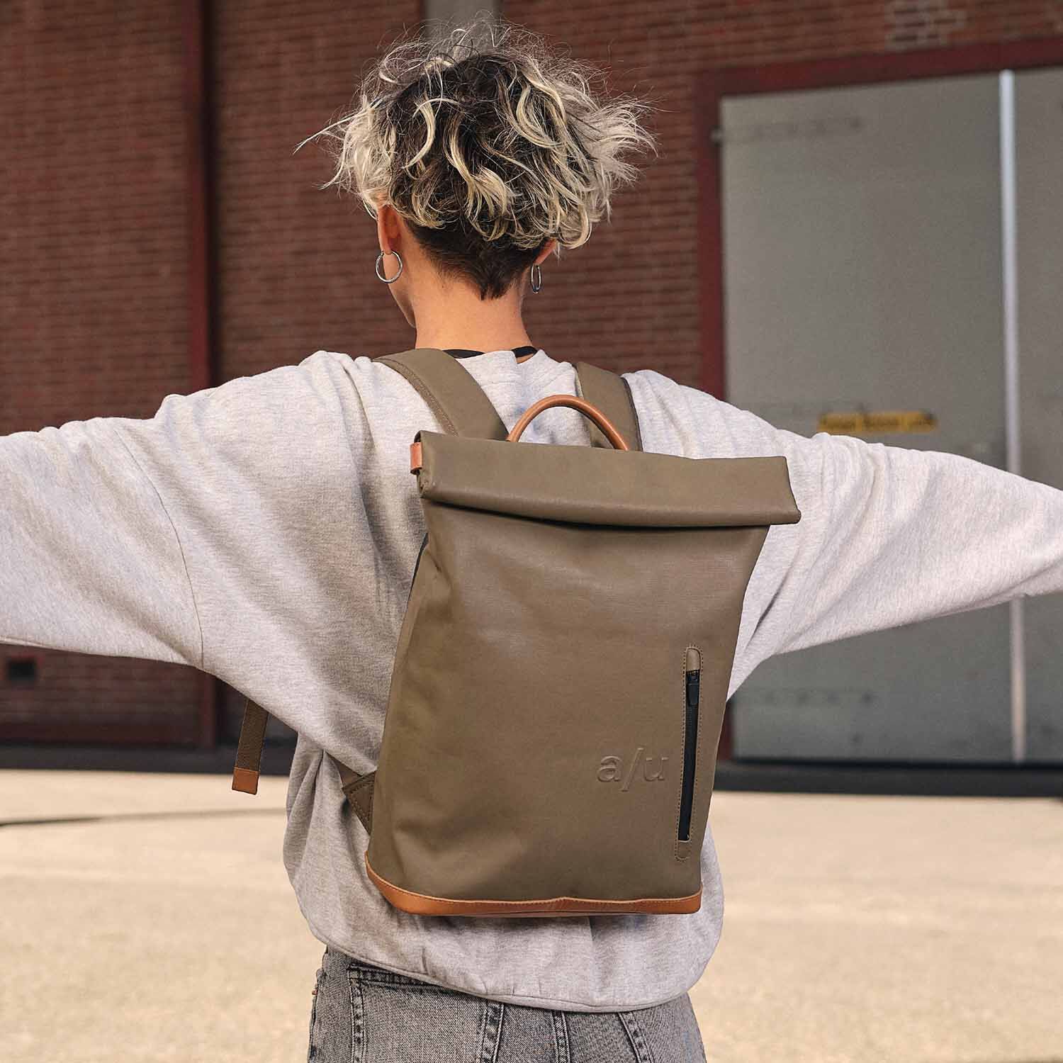 aunts & uncles Japan Wakayama Rolltop Rucksack mit 13" Notebookfach