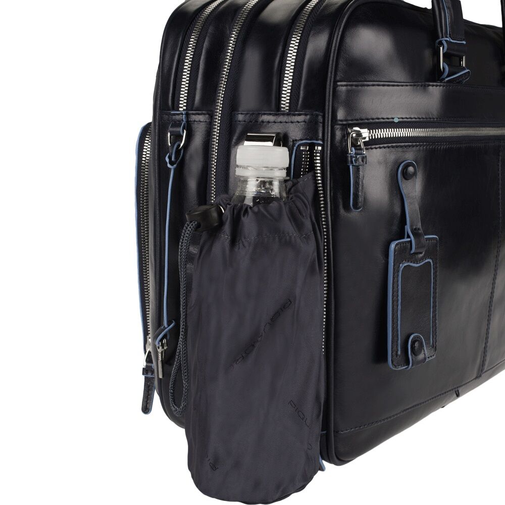 Piquadro Blue Square Erweiterbare Kurzgriff-Laptoptasche 15" mit iPad-Fach Nachtblau Piquadro Blue Square Erweiterbare Kurzgriff-Laptoptasche 15" mit iPad-Fach Nachtblau
