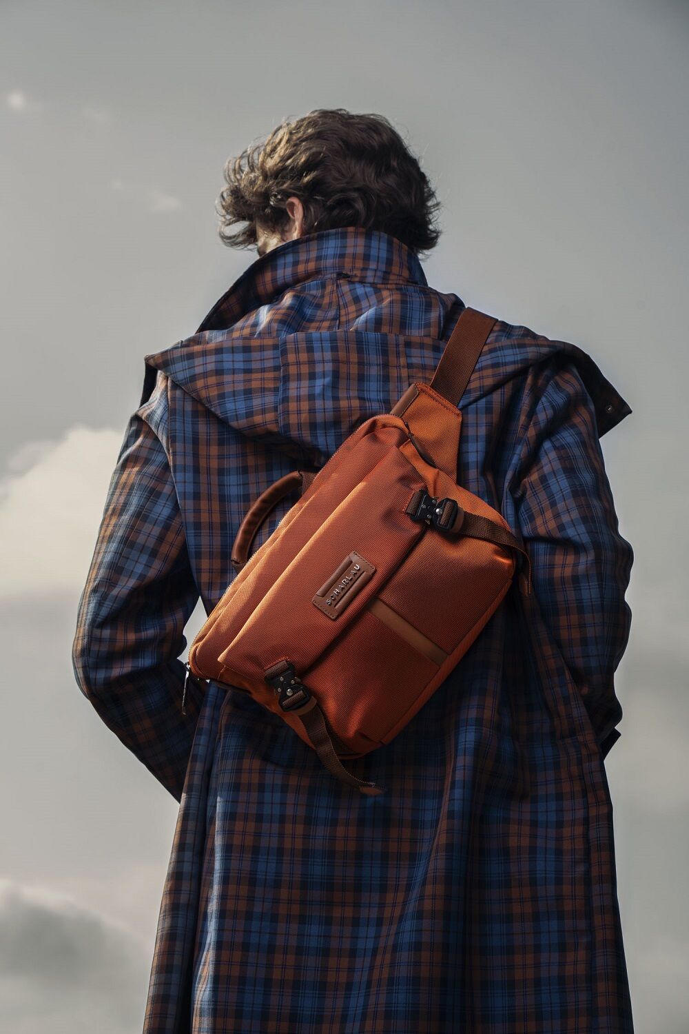 SCHARLAU First Class Bell X-1, Gürteltasche Large Orange SCHARLAU First Class Bell X-1, Gürteltasche Large Orange