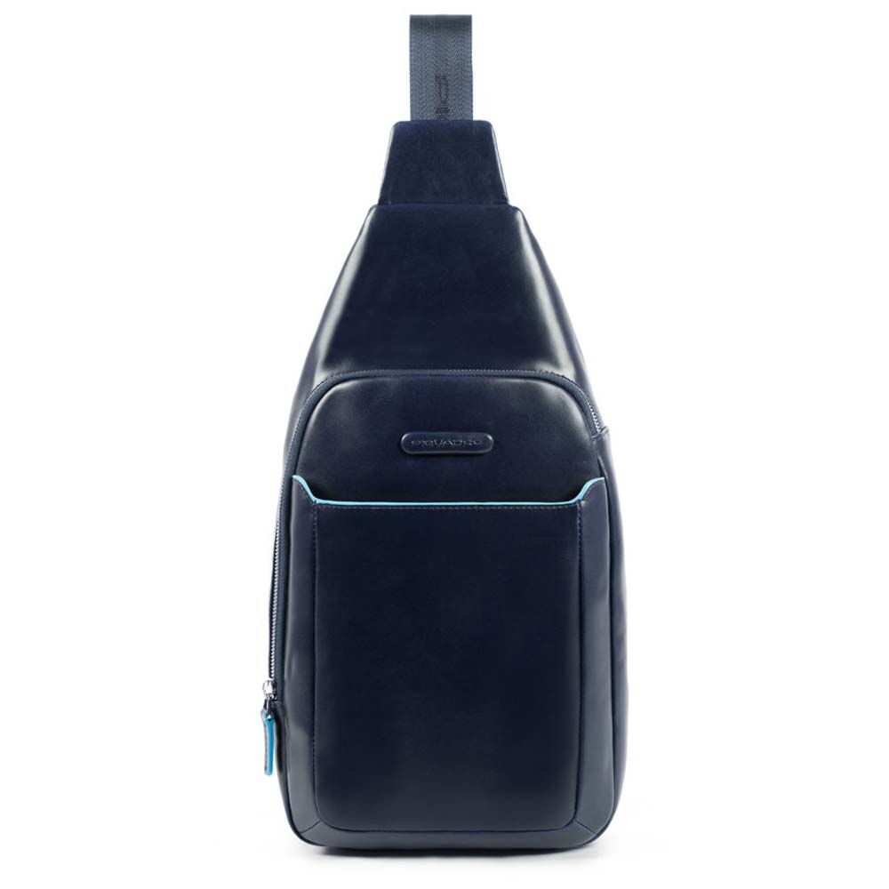 Piquadro Blue Square Querträgertasche mit iPad®-Fach Nachtblau