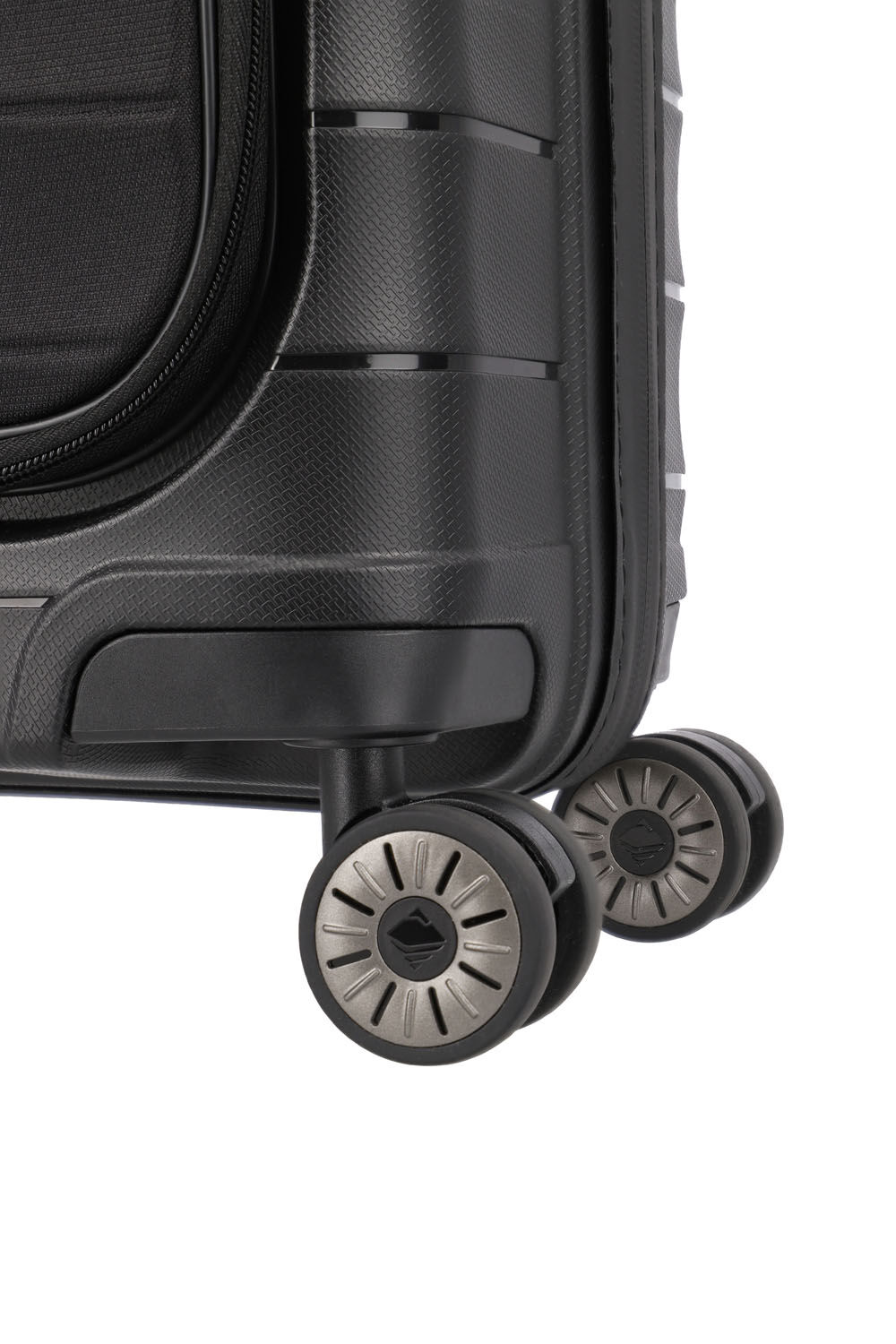 Travelite Mooby Trolley S mit Vortasche, 4-Rollen Schwarz Travelite Mooby Trolley S mit Vortasche, 4-Rollen Schwarz